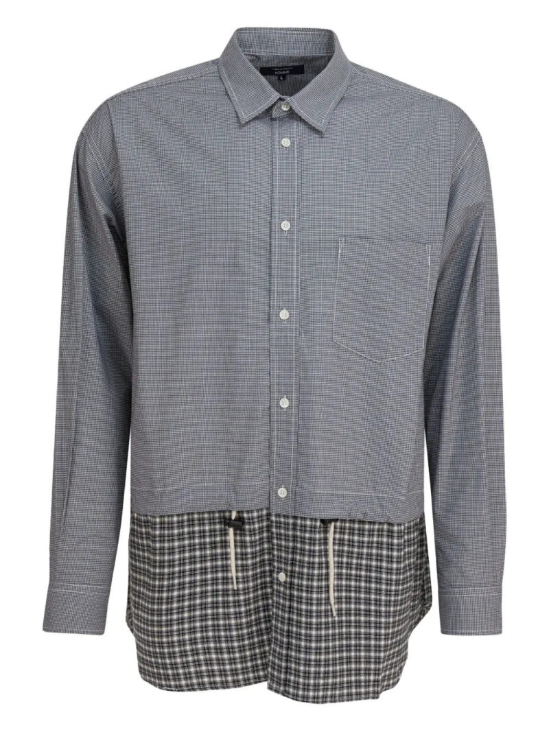 Comme des Garçons Homme  check-pattern shirt