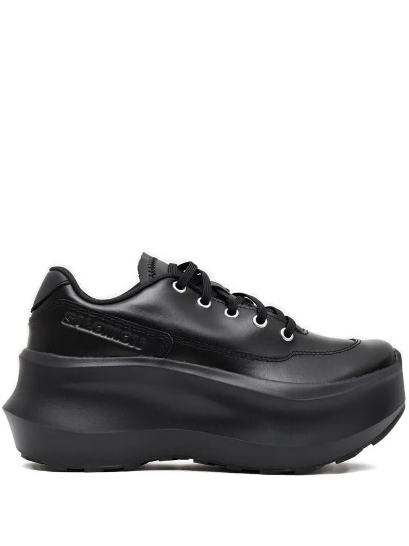 Comme des Garçons x Salomon  Salomon leather platform sneakers