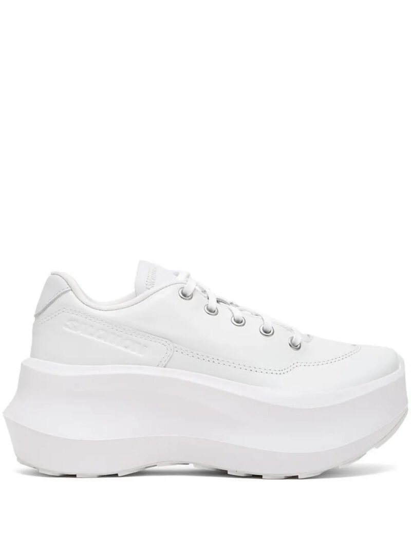 Comme Des Garçons  Salomon leather platform sneakers
