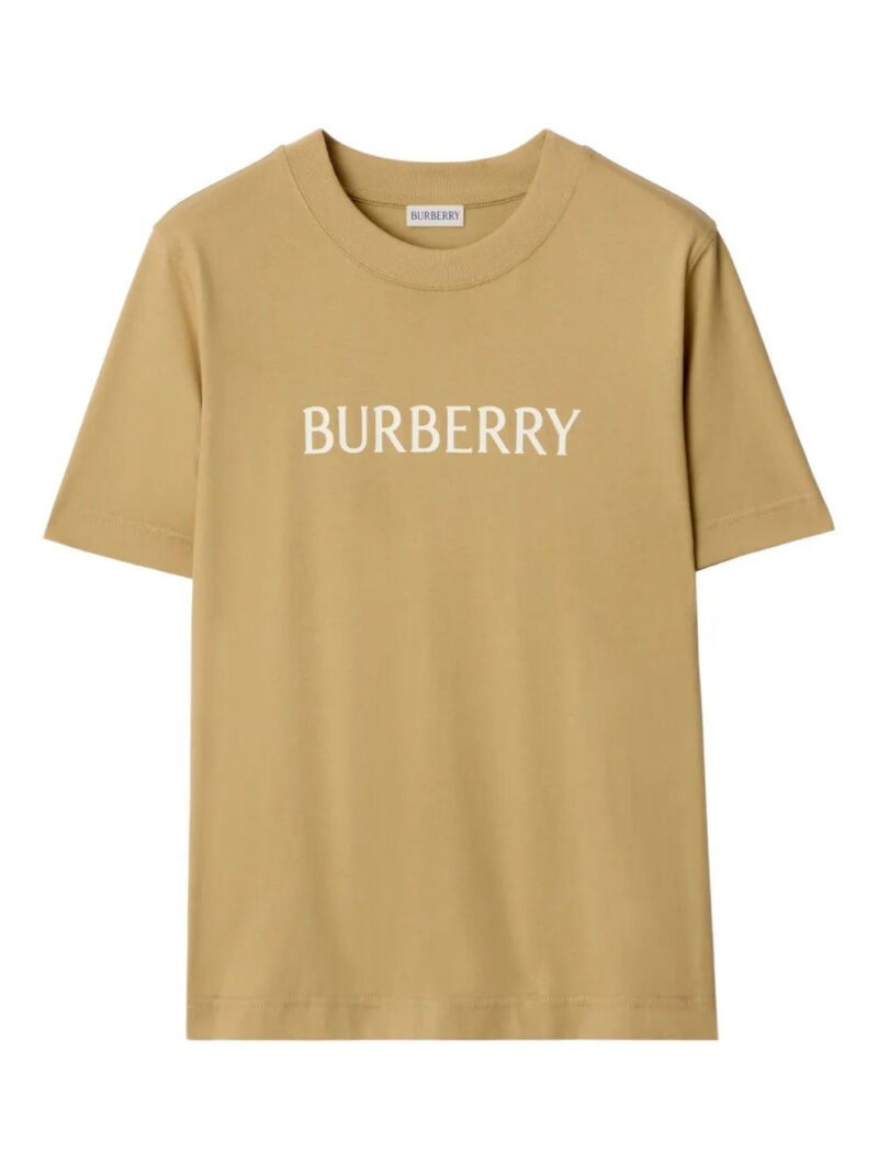 Burberry  logo cotton T-shirt
