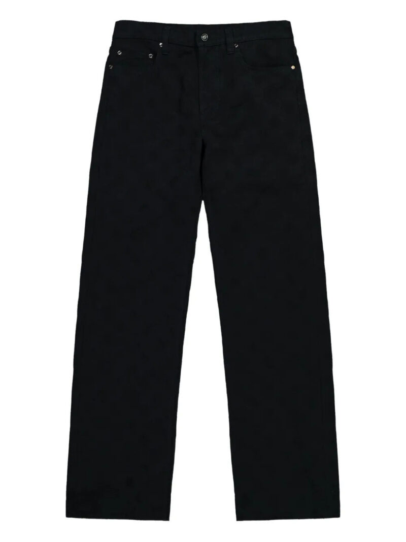 Casablanca  logo-patch five-pocket jeans
