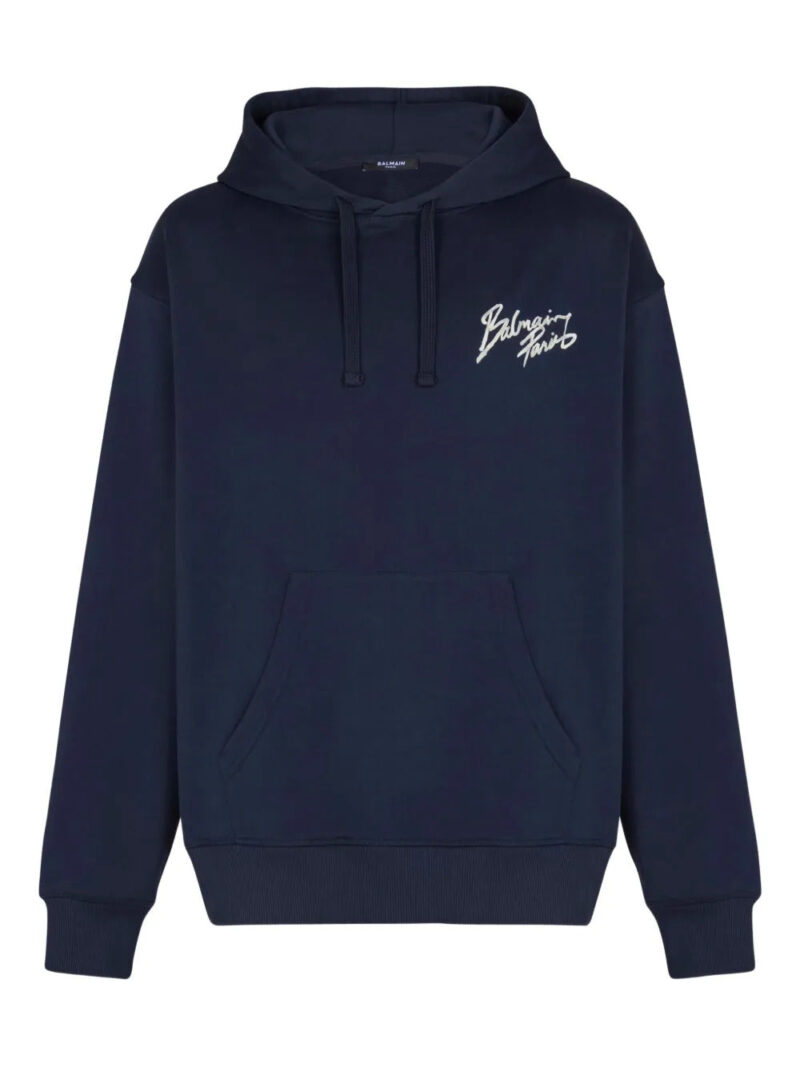 Balmain  printed hoodie