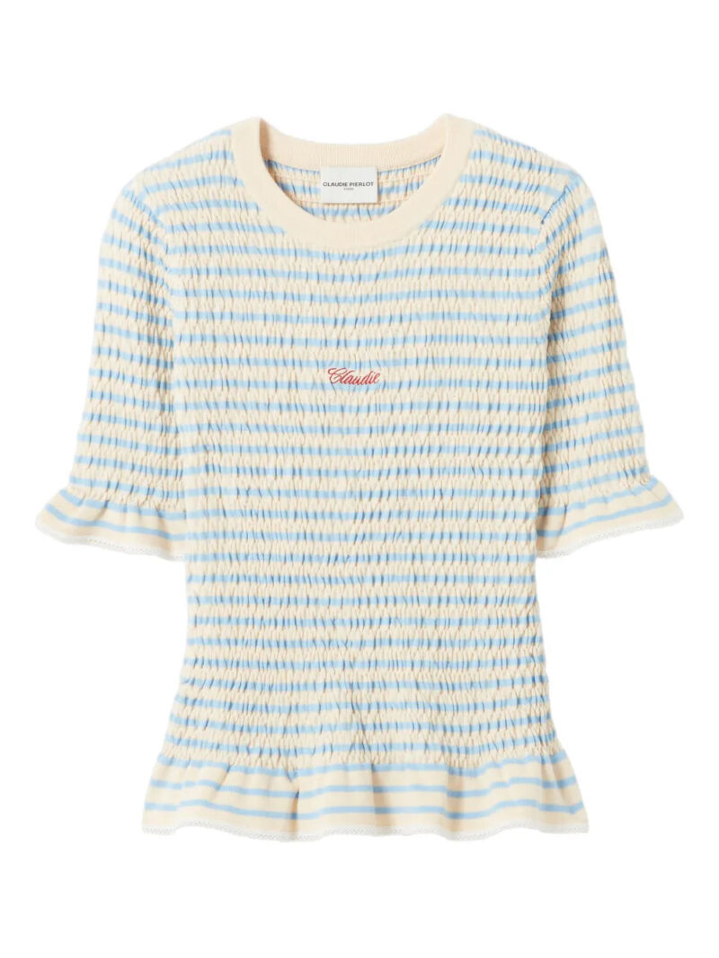 Claudie Pierlot  striped T-shirt