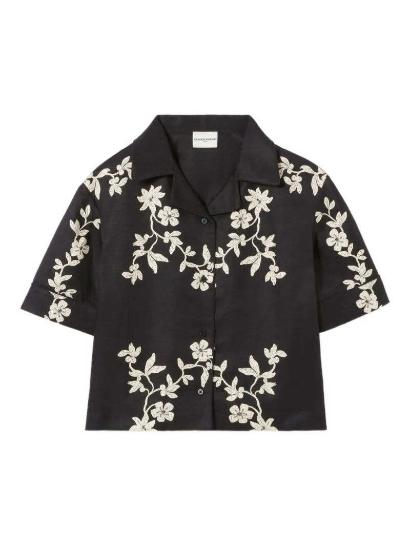 Claudie Pierlot  floral-print shirt