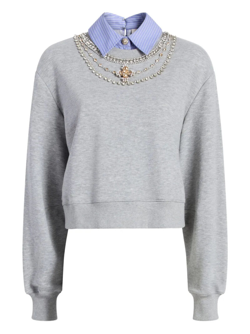 Cinq A Sept  Lavina striped sweatshirt
