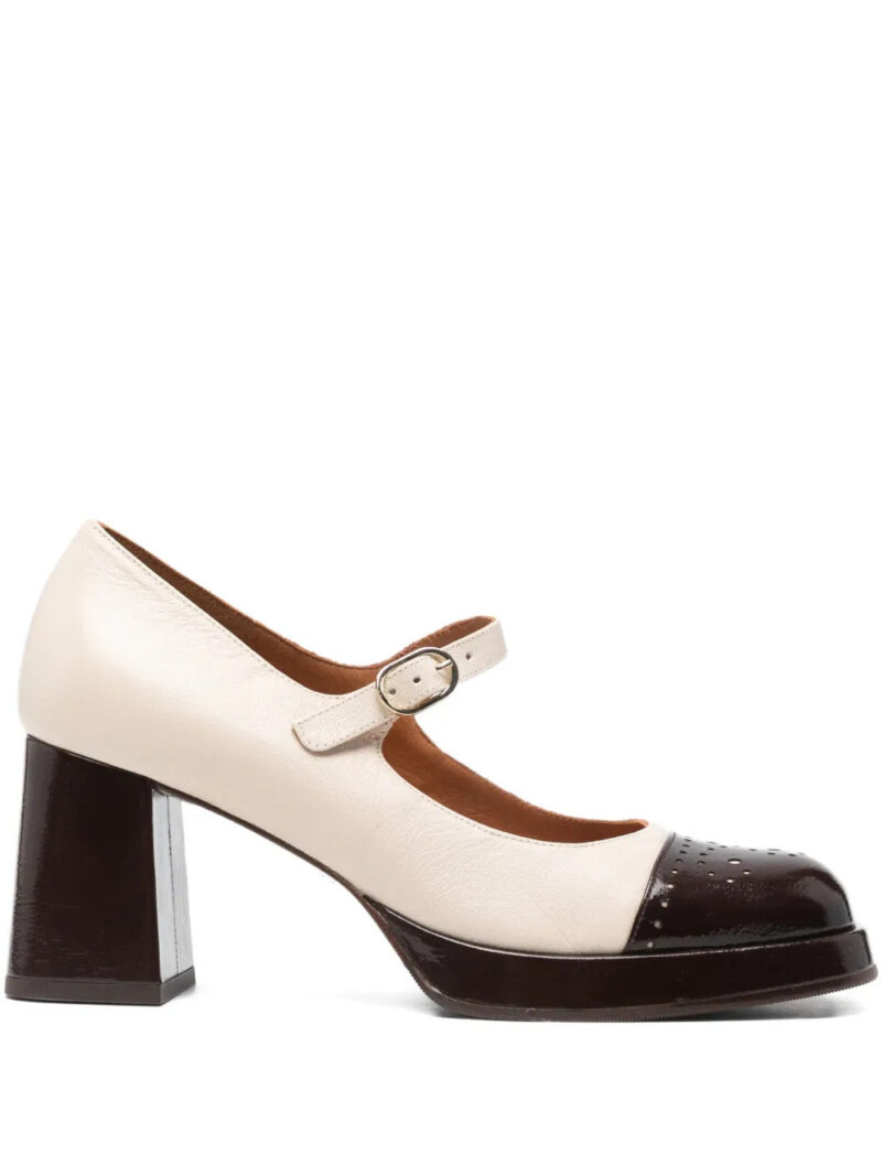 Chie Mihara  Kamel perforated pumps