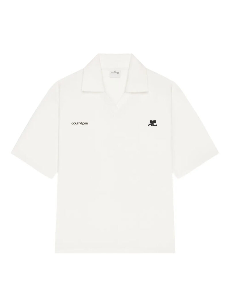 Courrèges  logo polo shirt