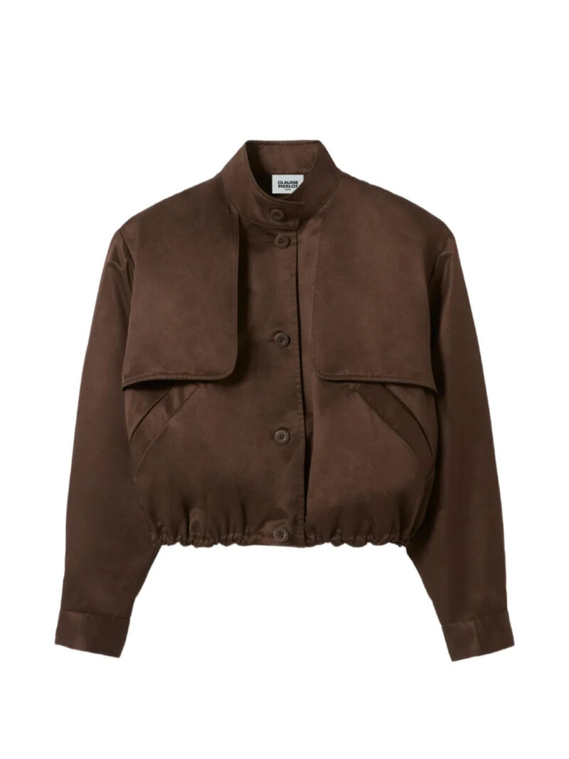 Claudie Pierlot  button front cotton jacket