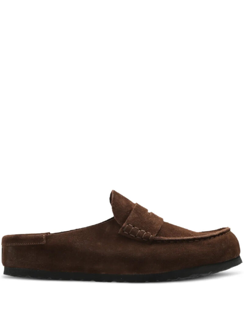 Birkenstock  Naples Wrapped suede mules