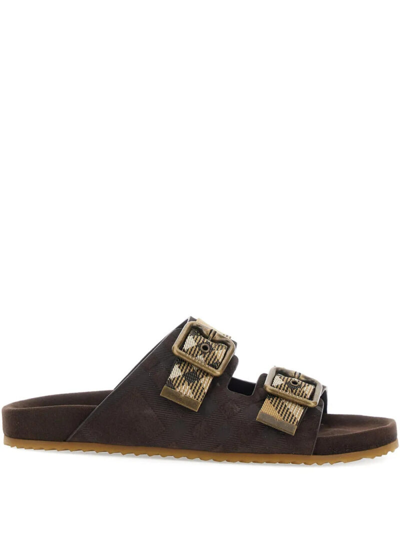 Burberry  buckle strap sandals