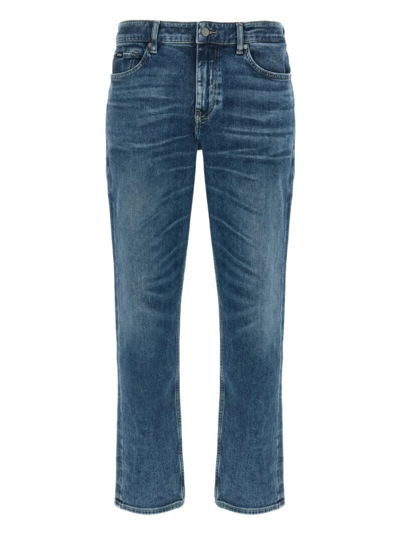BOSS  cotton denim trousers