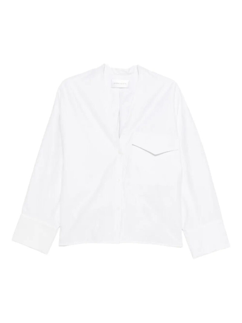 Christian Wijnants  pocket V-neck shirt
