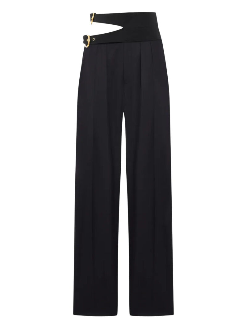 Chloé  buckle high-waisted trousers