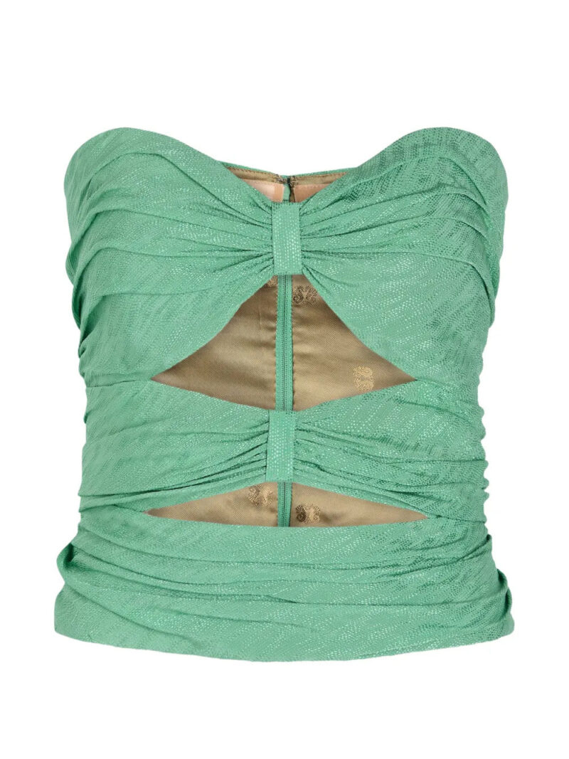 Blazé Milano  Neptune Côte D'azur cutout bow top