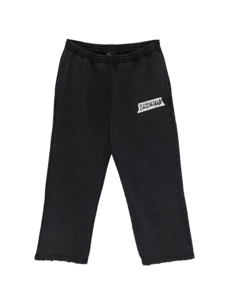 Balenciaga  masking-tape track pants