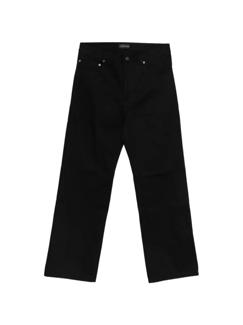 Balenciaga  buttoned straight-leg jeans