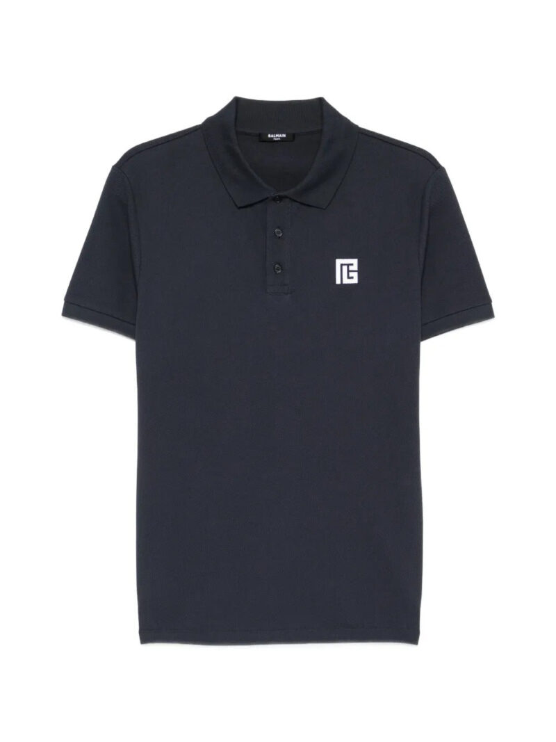 Balmain logo polo shirt