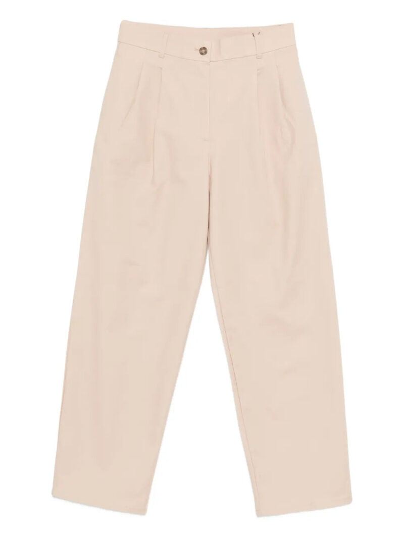 Calvin Klein  button pleated trousers