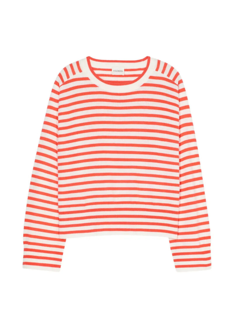 Closed  striped crew-neck T-shirt