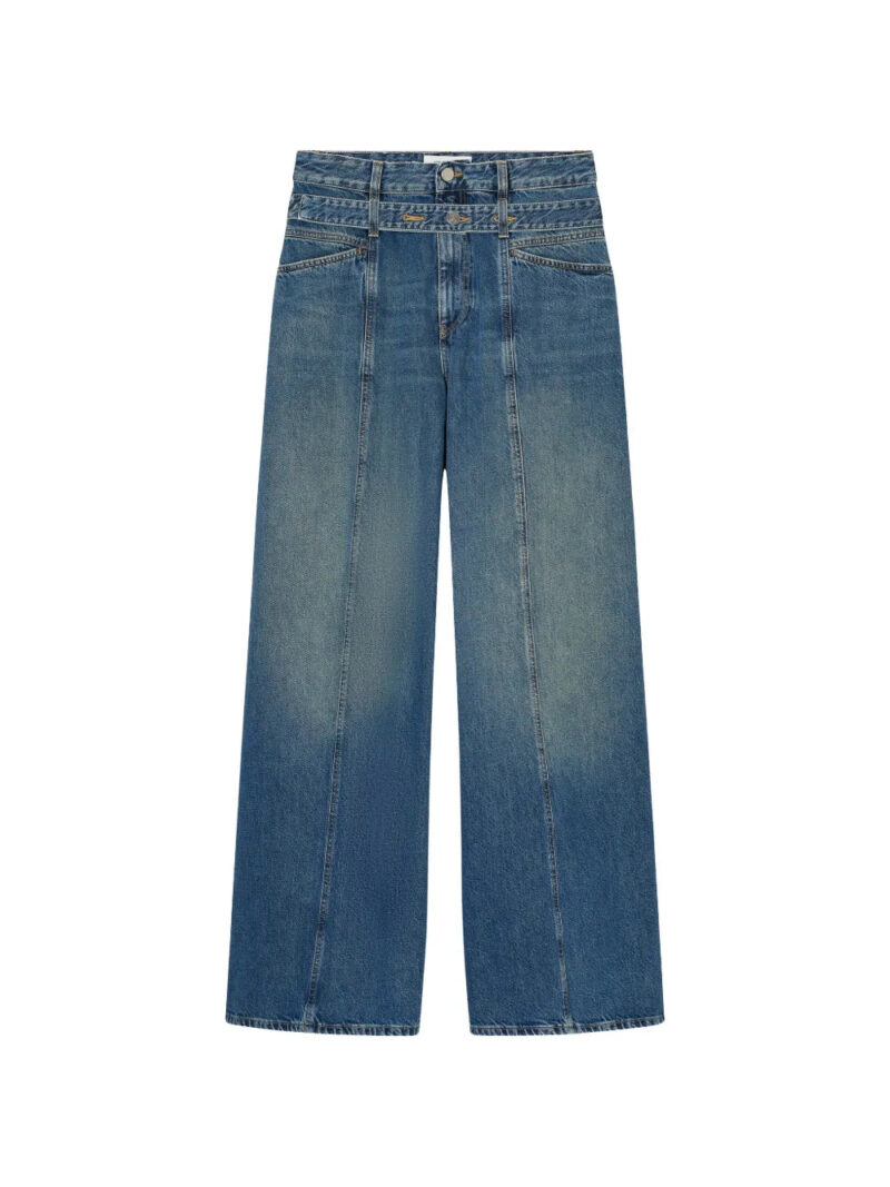 Closed  Zoya-X panelled wide-leg jeans