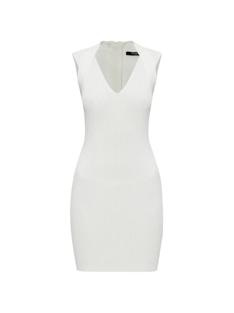 Balmain  V-neck sleeveless dress