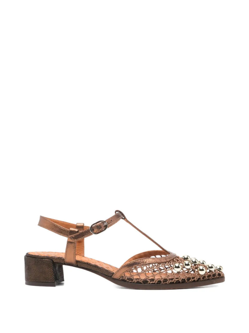 Chie Mihara  Hagila studded heeled pumps