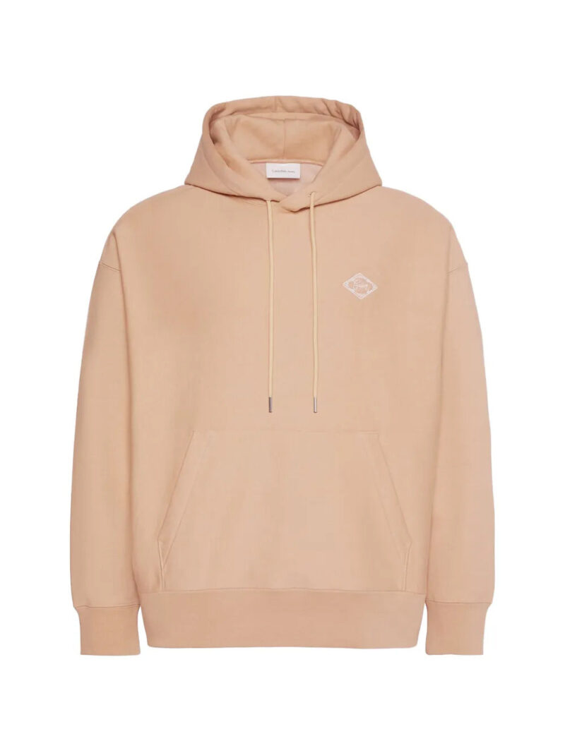 Calvin Klein  logo fleece hoodie