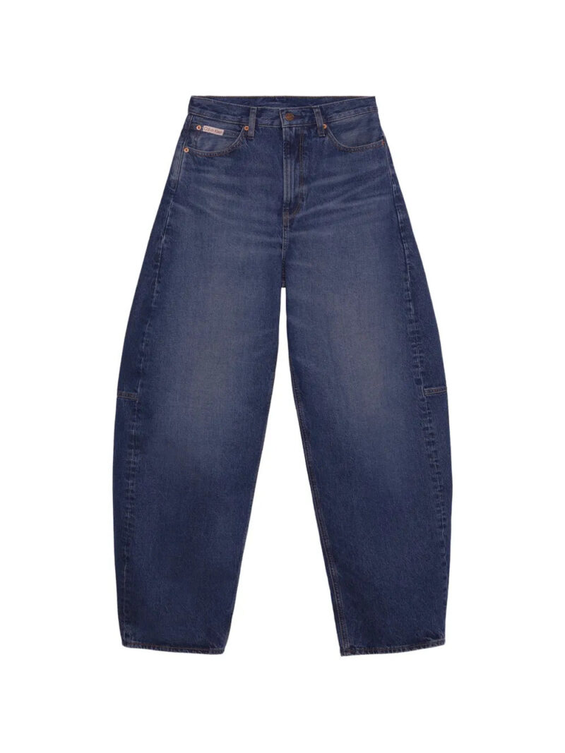 Calvin Klein  logo-plaque jeans