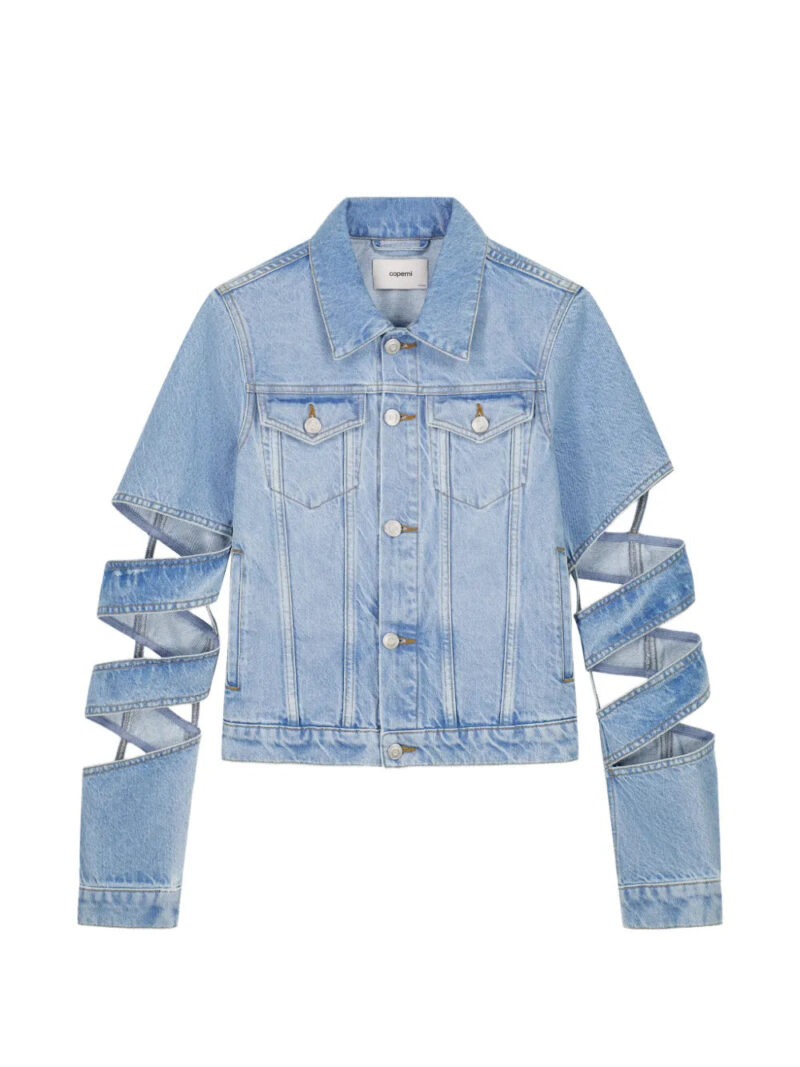 Coperni  spiral denim jacket