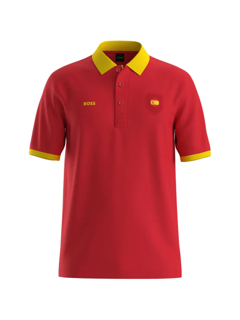 BOSS button polo shirt