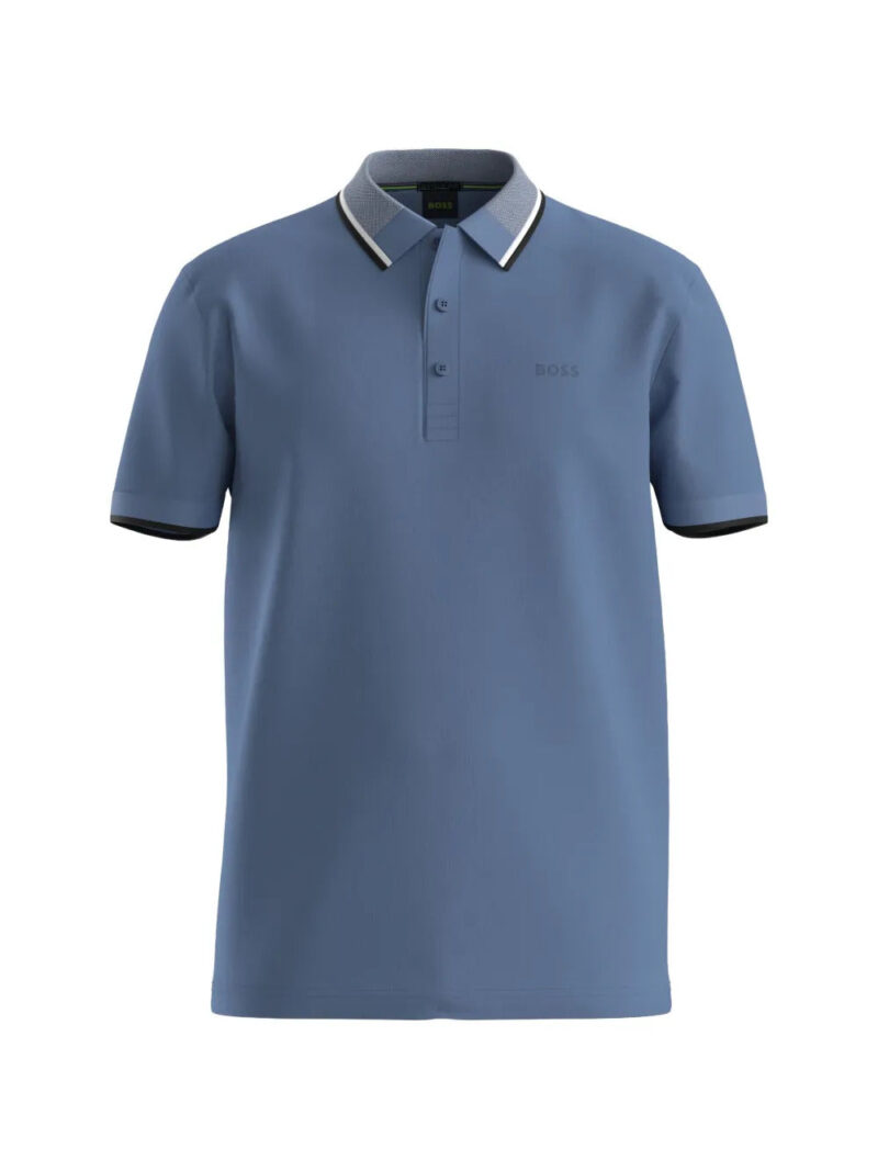 BOSS button polo shirt