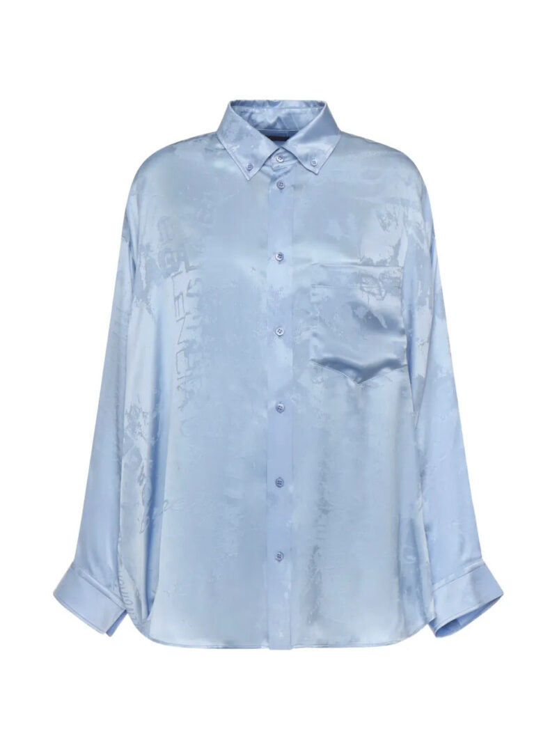 Balenciaga  silk shirt