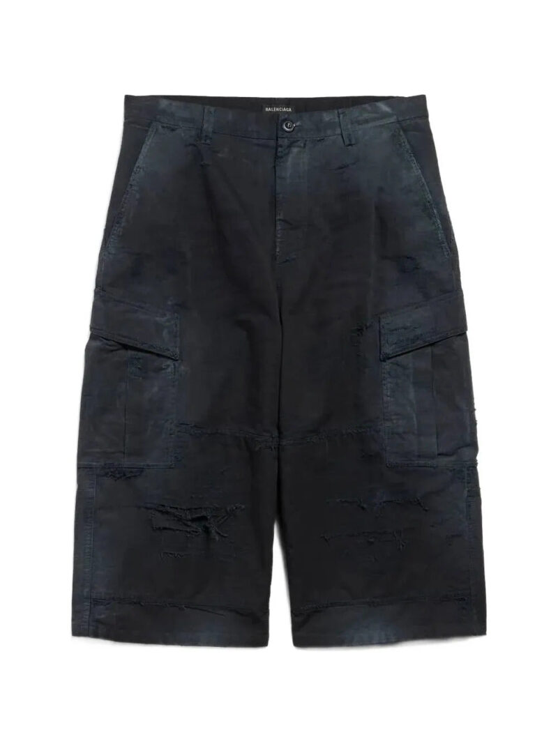 Balenciaga  cropped cargo-pocket trousers