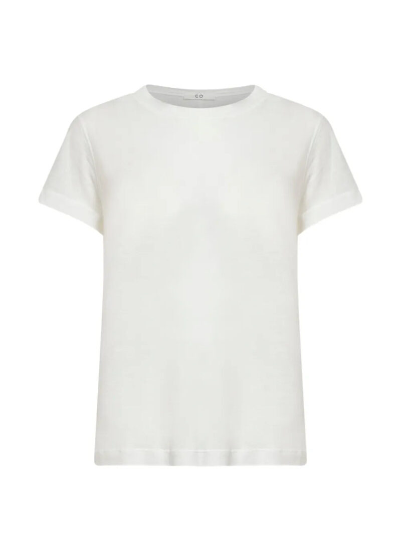 Co  ribbed crewneck T-shirt