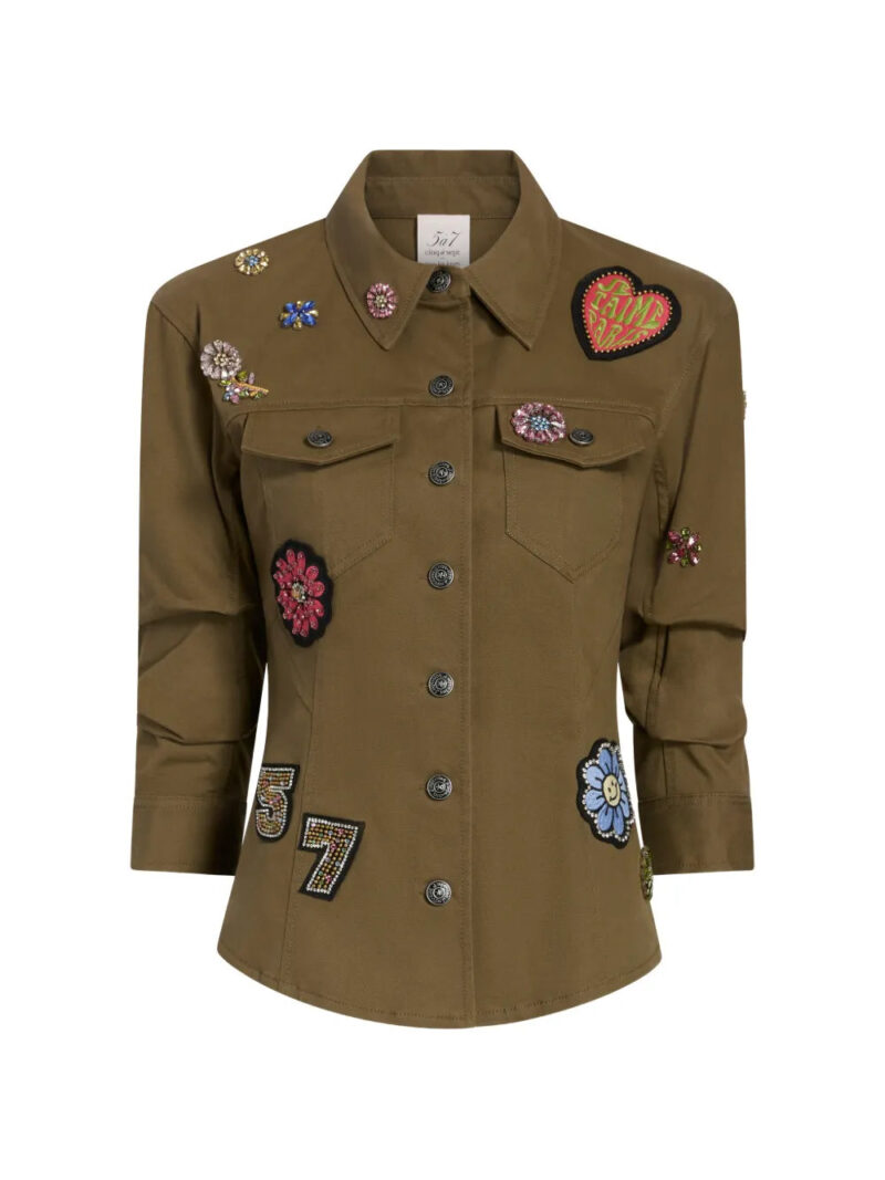 Cinq A Sept  Love Patches Canyon jacket