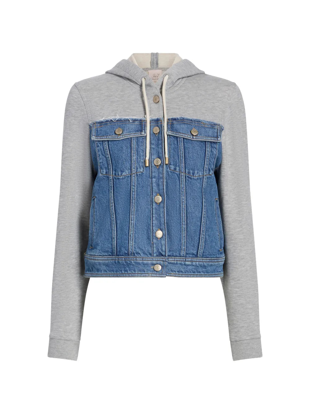 Cinq A Sept Sutton hooded denim jacket
