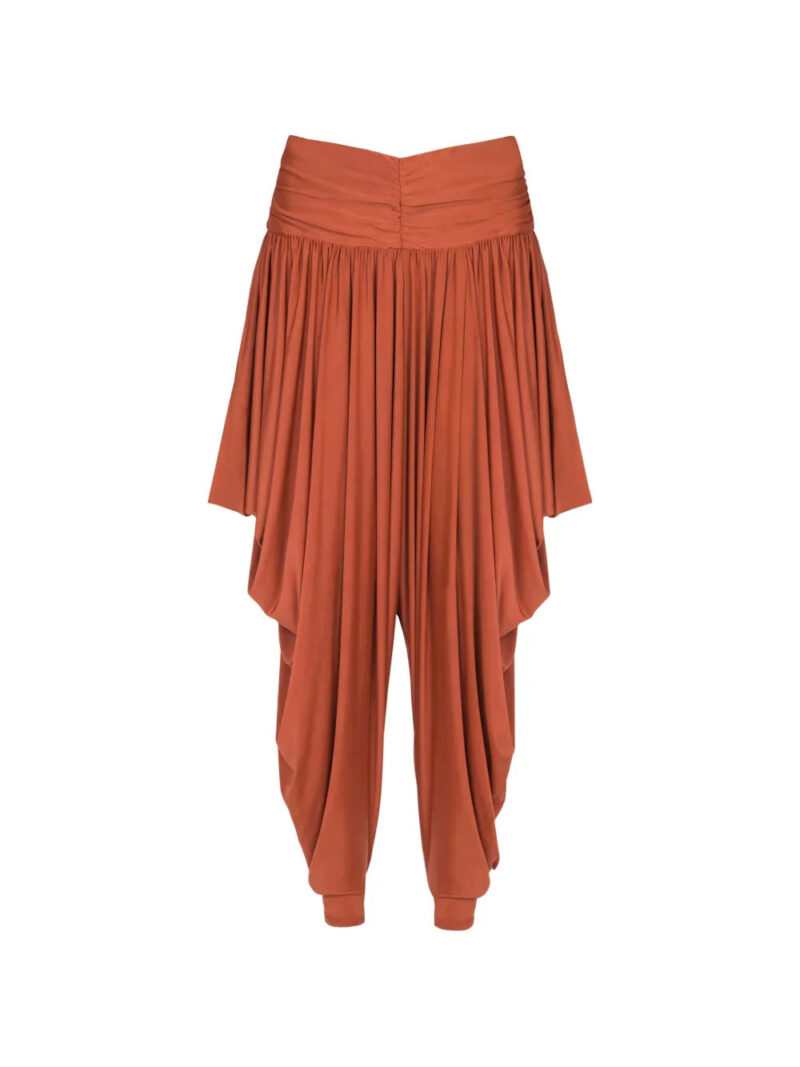 Balmain  pleated tapered trousers