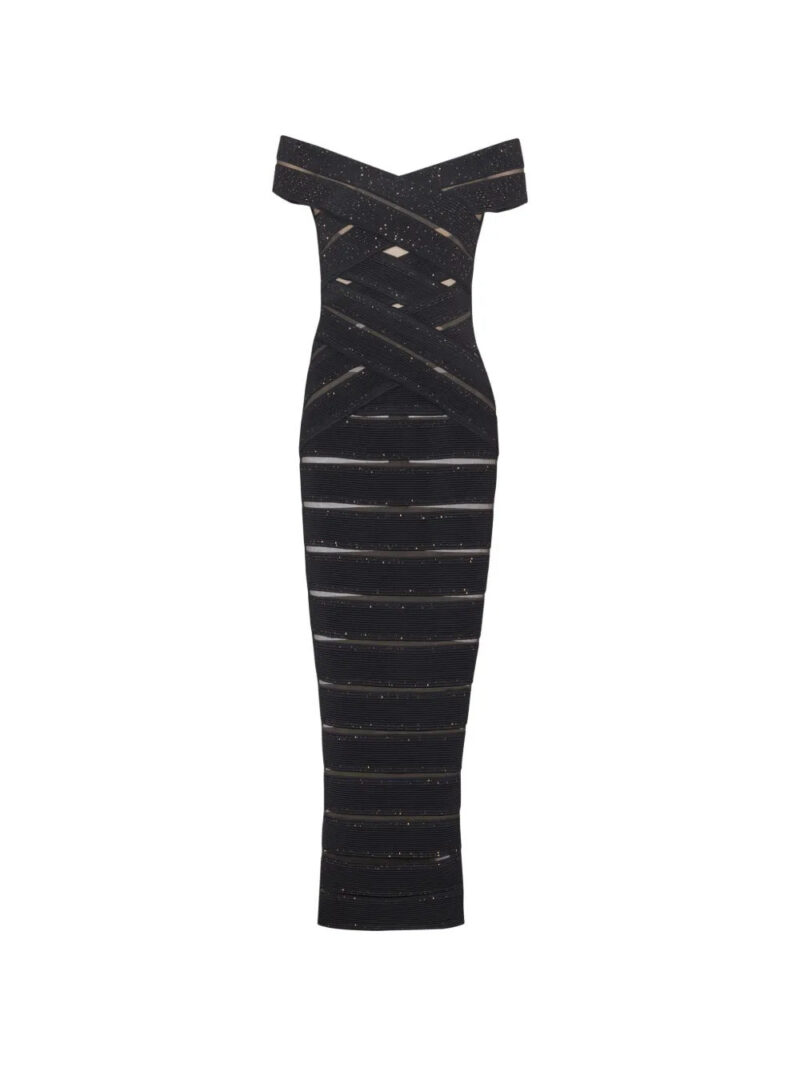Balmain  knit bodycon midi dress