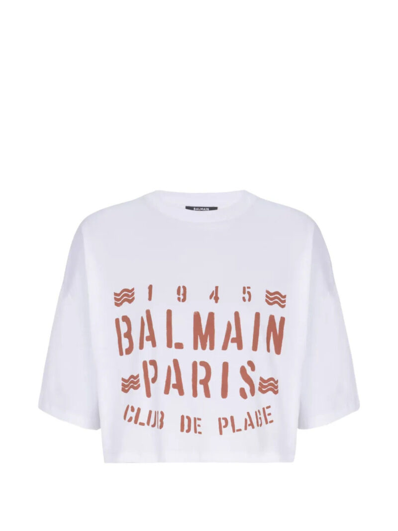 Balmain  printed T-shirt