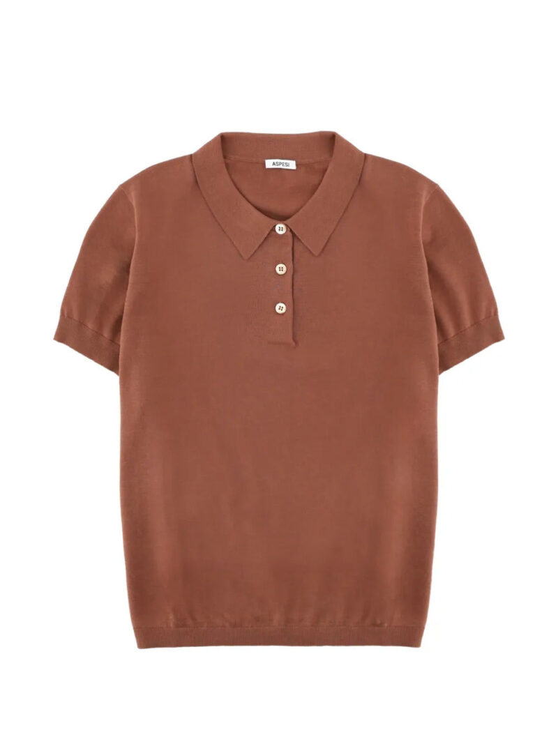 ASPESI  button polo top
