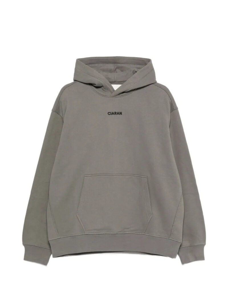 CIARAN  logo-embroidered hoodie