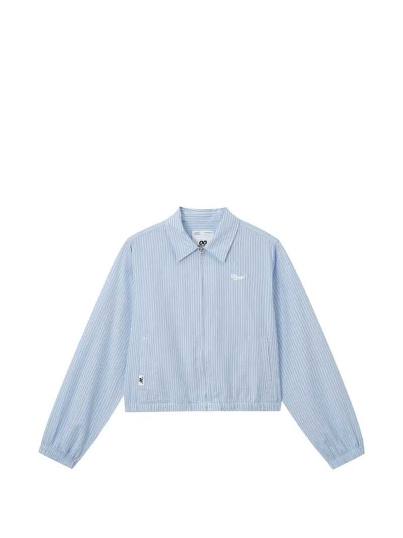 CHOCOOLATE  striped zip-up jacket