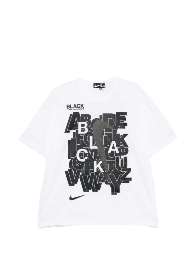 Black Comme Des Garçons  short-sleeve polo shirt