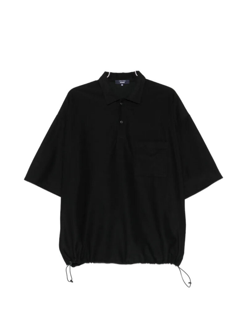 Comme des Garçons Homme  elasticated-hem polo shirt