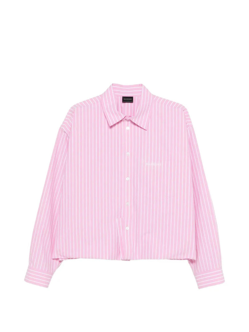 Balenciaga  striped-pattern shirt
