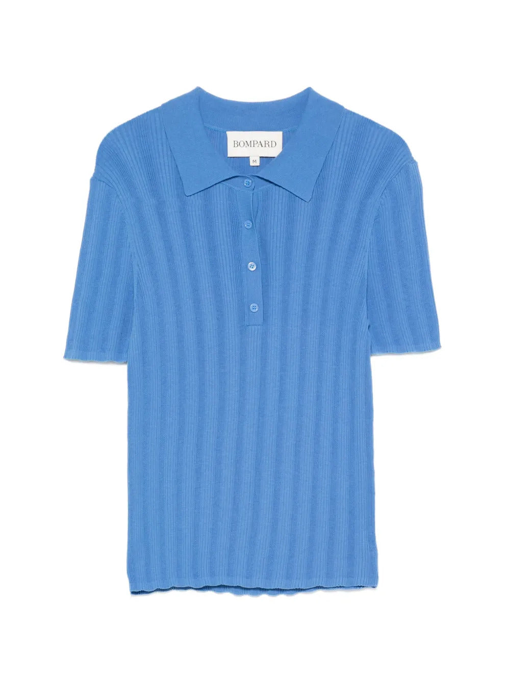 BOMPARD ribbed polo top