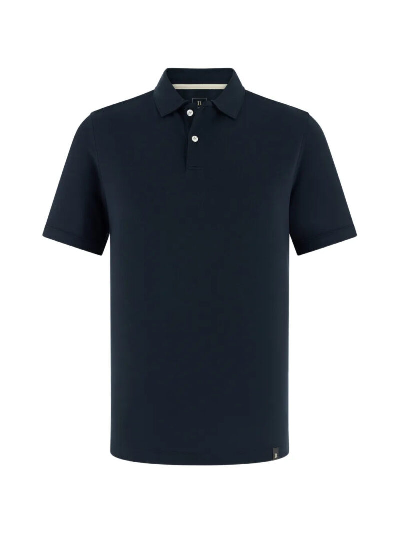 Boggi Milano logo-appliqué polo shirt