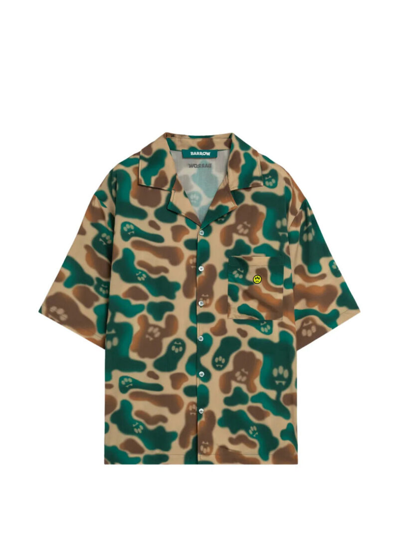 BARROW  camouflage pocket shirt