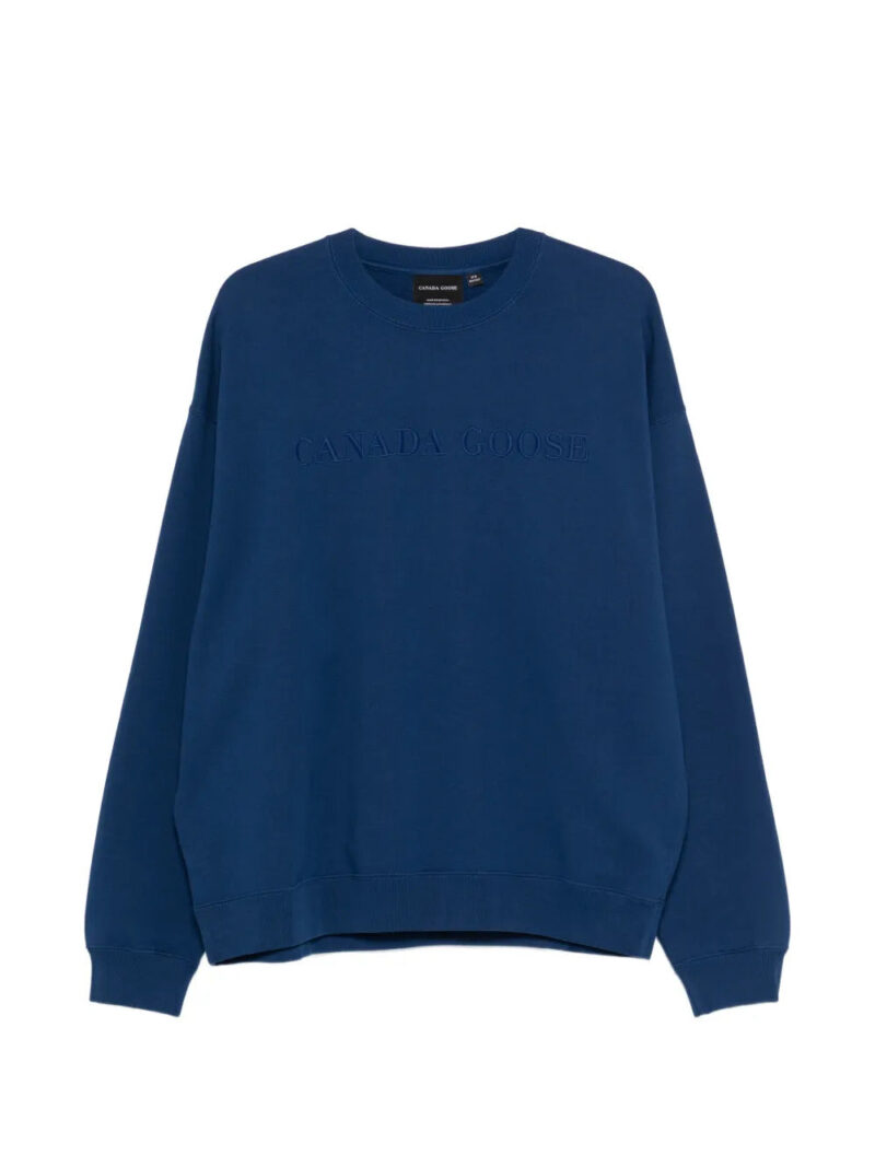 Canada Goose  embroidery crew sweatshirt