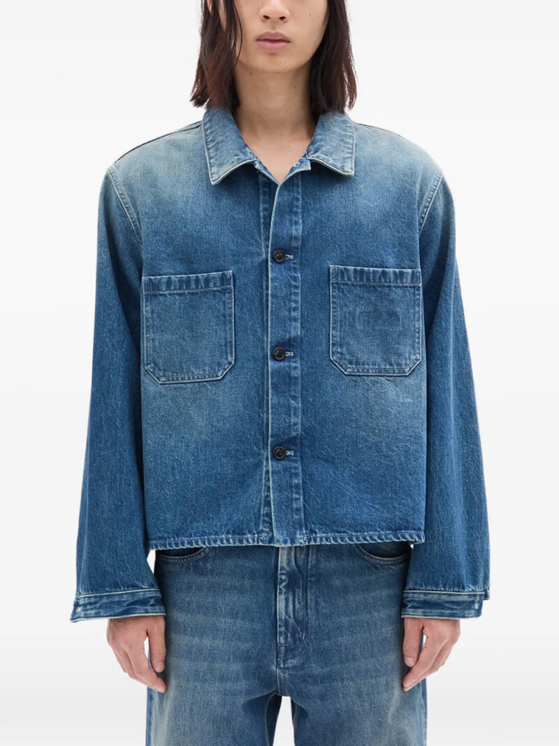 Ann Demeulemeester  Juel boxy-fit denim shirt